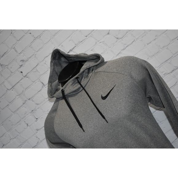 Nike Hoodie Pullover Mens Size Large Dri-Fit Performance Polyester Front Pocket - Picture 1 of 6